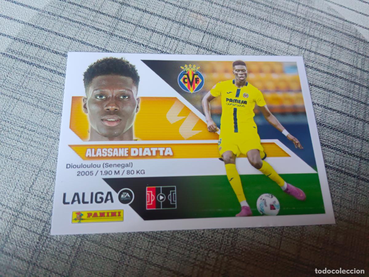 Cromos de f&uacute;tbol: TEMPORADA 2026 2027 26 27 COLOCA 8 BIS DIATTA VILLARREAL 4&ordf; CUARTA EDICION NUEVO