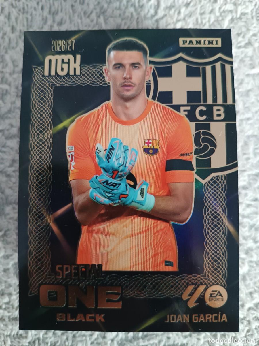 Cromos de f&uacute;tbol: MEGACRACKS 2026-2027 SPECIAL ONE BLACK JOAN GARCIA