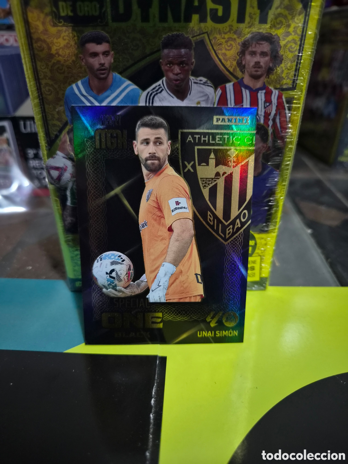 Cromos de f&uacute;tbol: Special One Black Unai Simon Megacracks 26/27