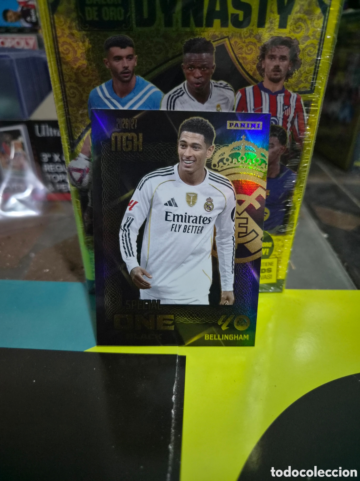 Cromos de f&uacute;tbol: Special One Black Bellingham Megacracks 26/27