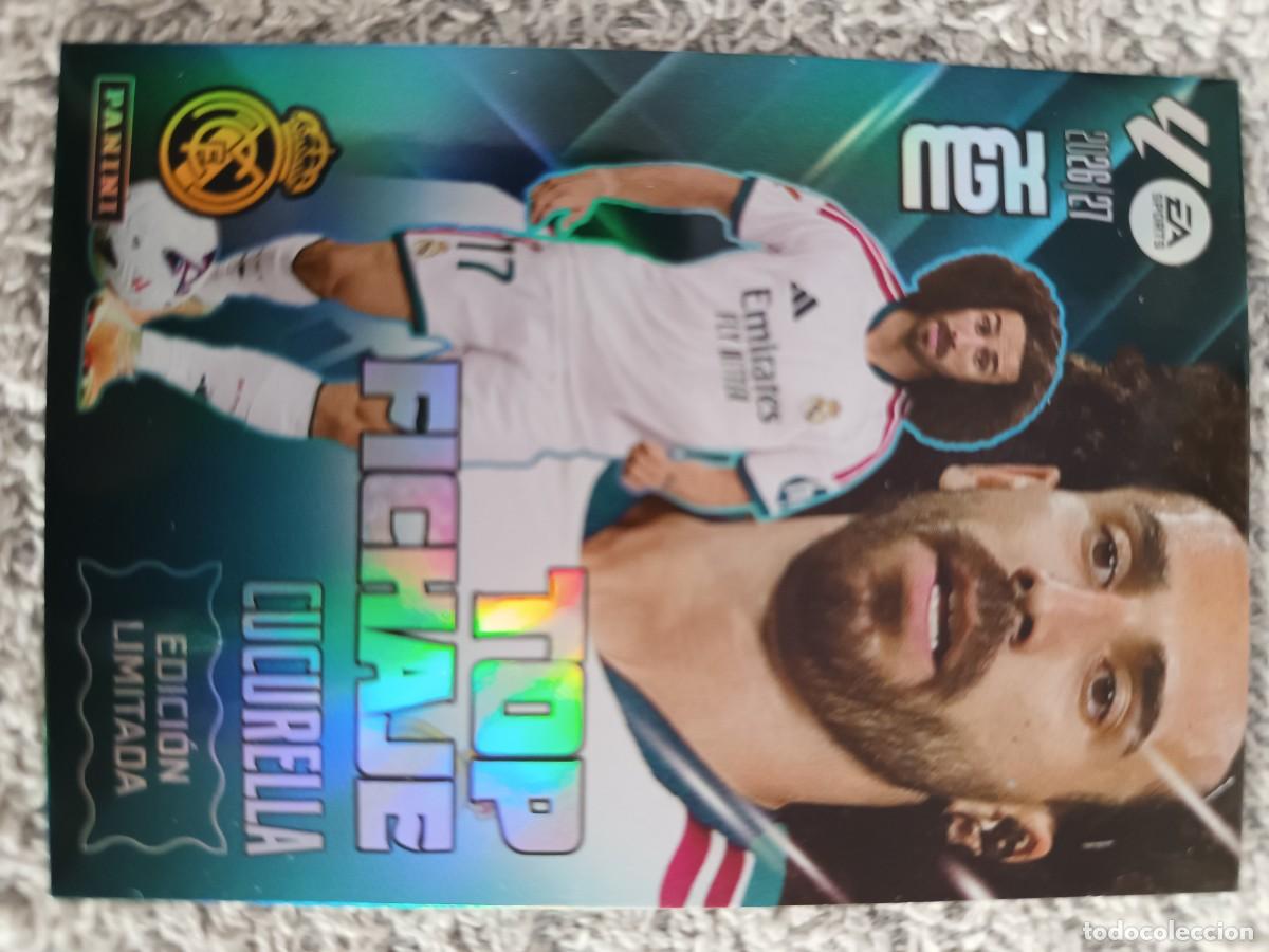 Cromos de f&uacute;tbol: MEGACRACKS 2026-2027 TOP FICHAJE CUCURELLA