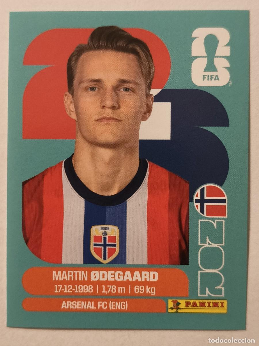 Cromos de f&uacute;tbol: #NOR 10 ODEGAARD (NORUEGA) MUNDIAL 2026 PANINI