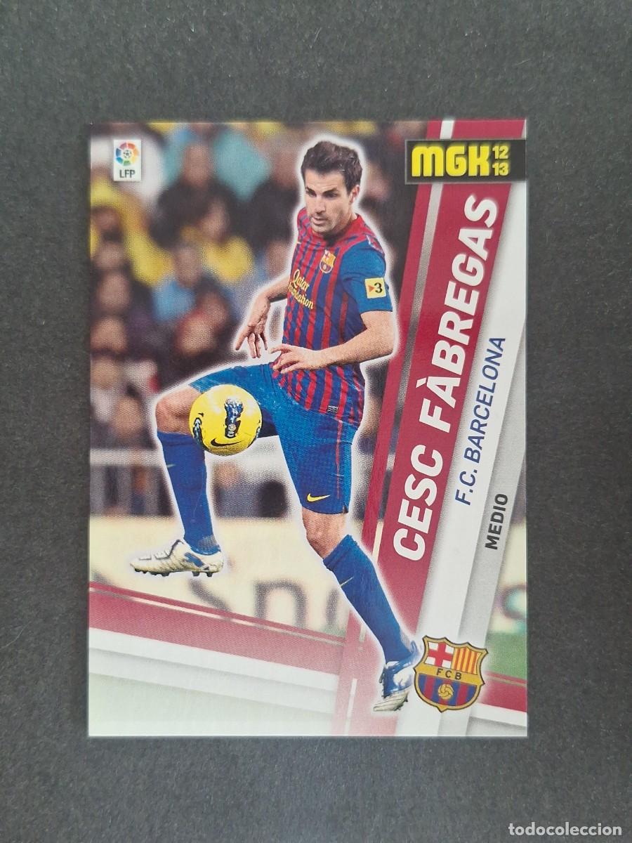 Cromos de f&uacute;tbol: L2 CESC FABREGAS F. C. BARCELONA 47 PANINI MEGACRACKS 2012 2013 12 13