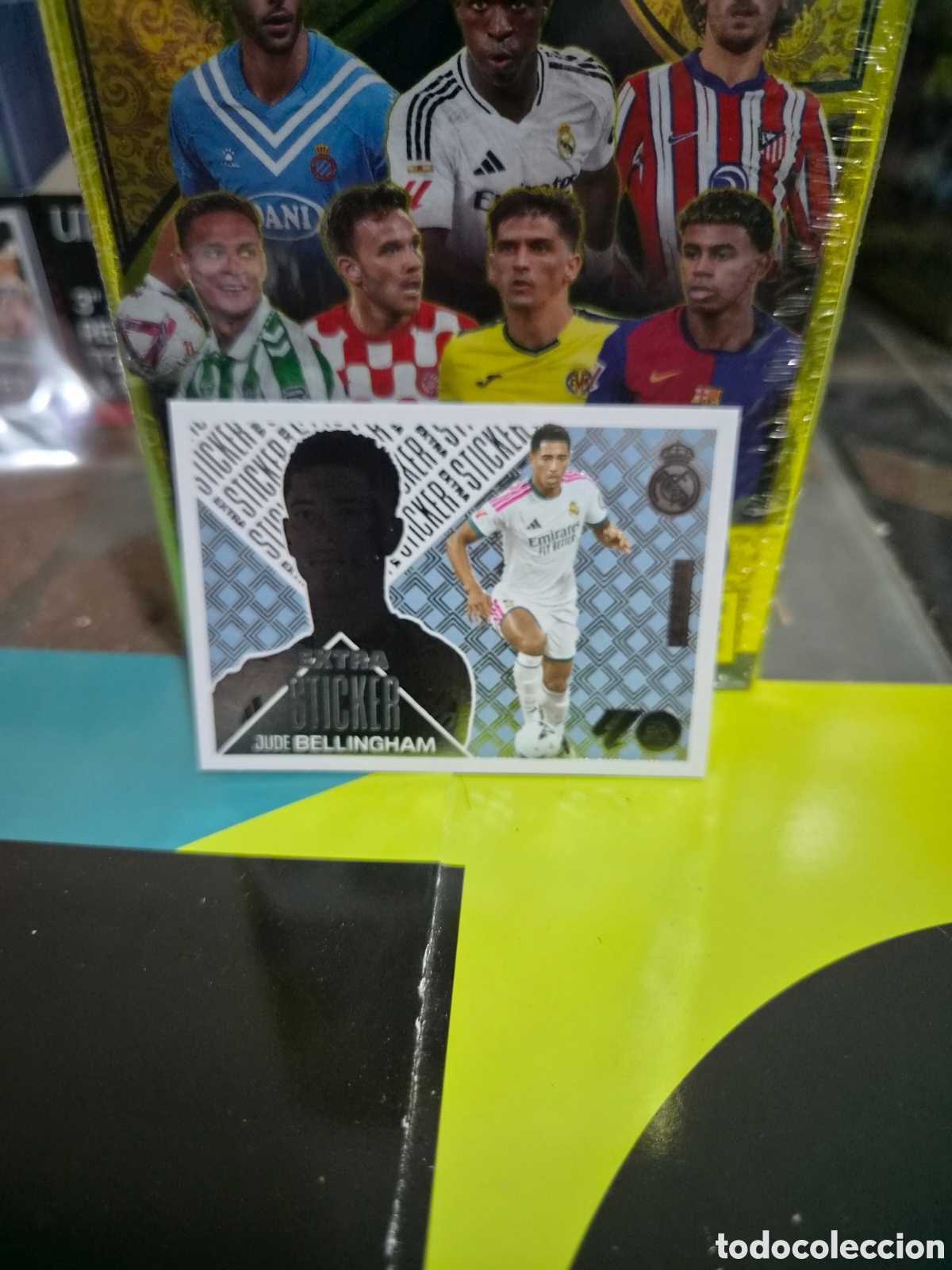 Cromos de f&uacute;tbol: Extrastickers Plata Bellingham Liga Este 26/27