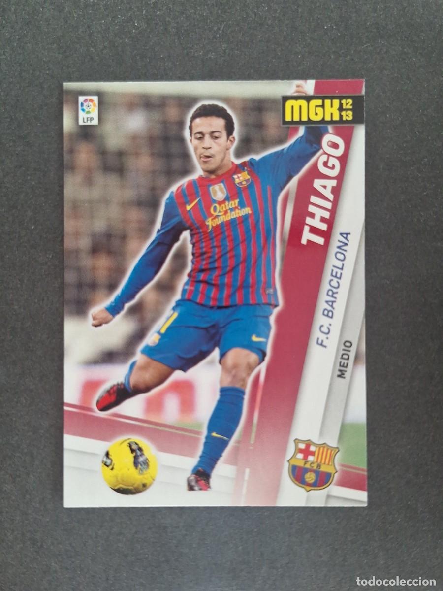Cromos de f&uacute;tbol: L2 THIAGO F. C. BARCELONA 49 PANINI MEGACRACKS 2012 2013 12 13