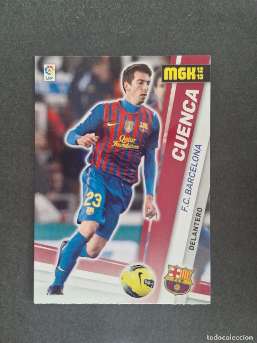 Cromos de f&uacute;tbol: L2 CUENCA F. C. BARCELONA 51 PANINI MEGACRACKS 2012 2013 12 13