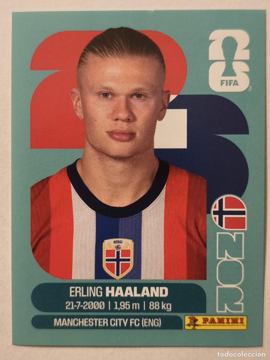 Cromos de f&uacute;tbol: #NOR 15 HAALAND (NORUEGA) MUNDIAL 2026 PANINI