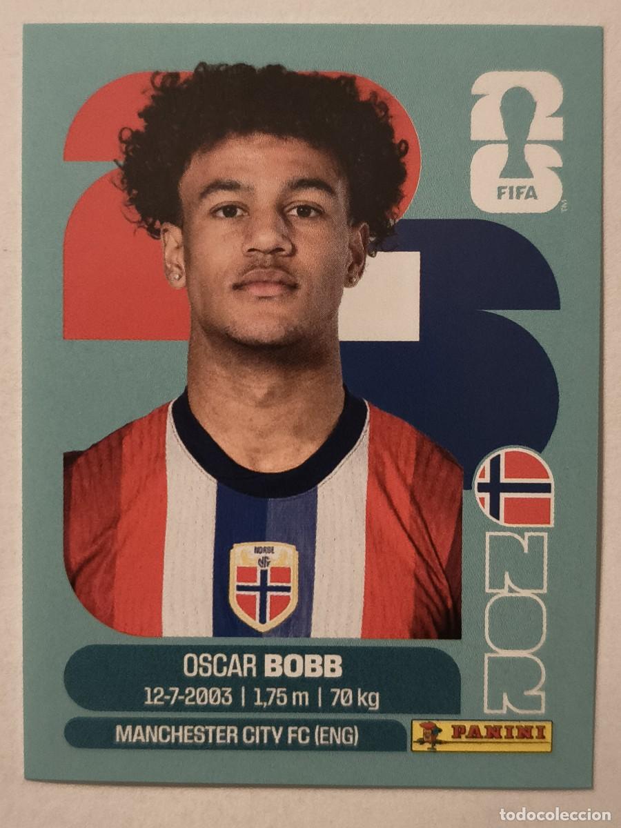 Cromos de f&uacute;tbol: #NOR 20 BOBB (NORUEGA) MUNDIAL 2026 PANINI