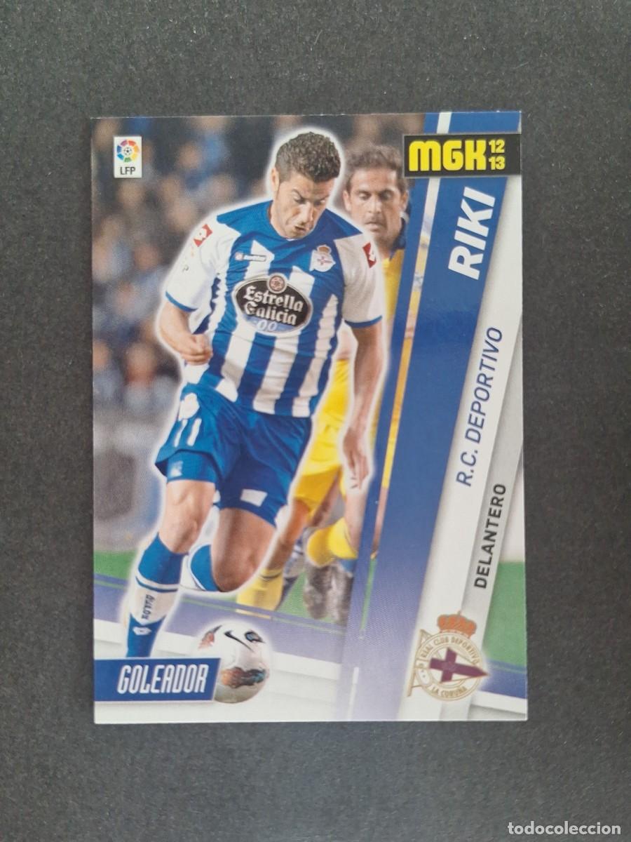 Cromos de f&uacute;tbol: L2 RIKI DEPORTIVO DE LA CORU&Ntilde;A 107 PANINI MEGACRACKS 2012 2013 12 13