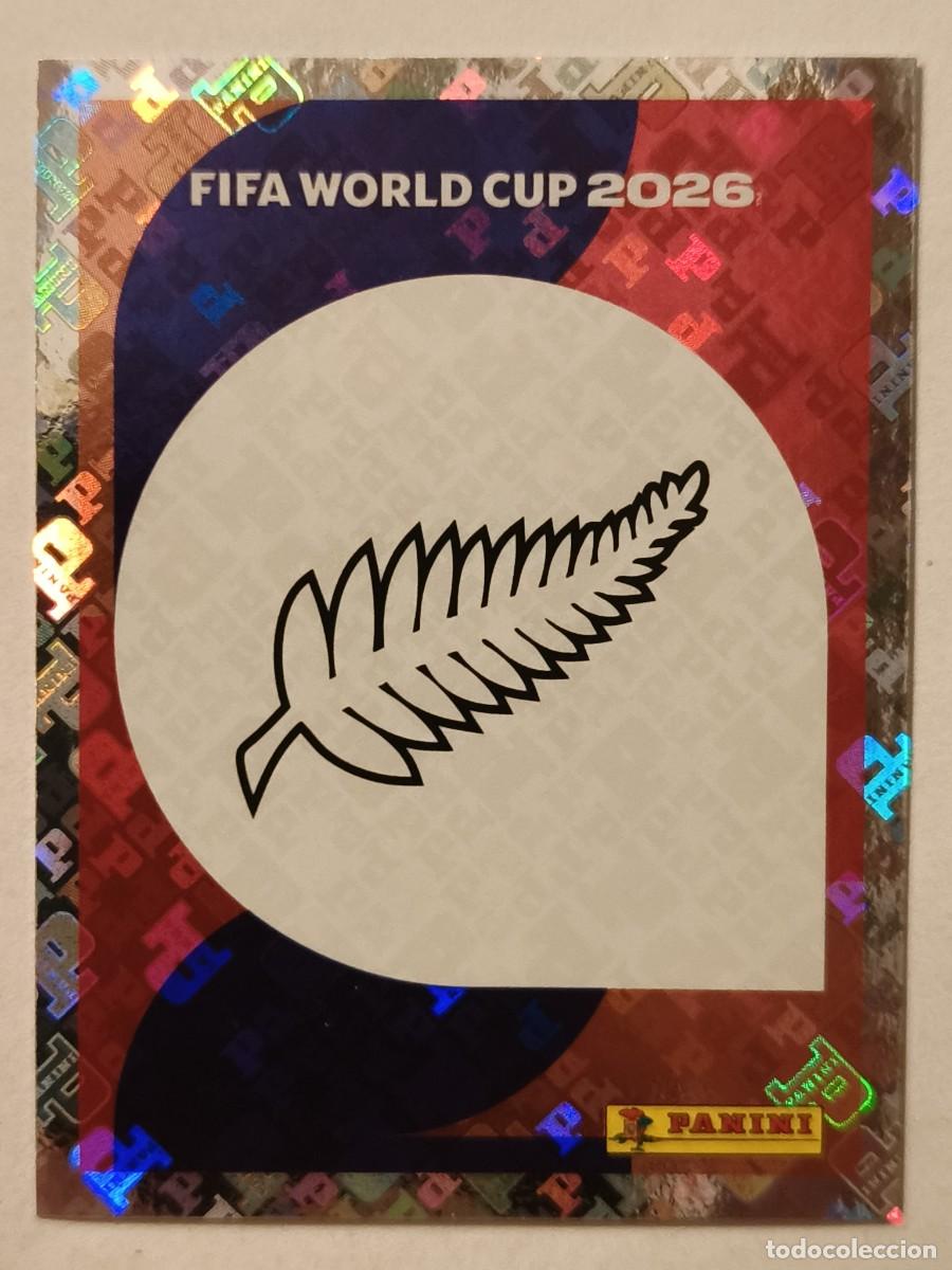 Cromos de f&uacute;tbol: #NZL 1 ESCUDO (NUEVA ZELANDA) MUNDIAL 2026 PANINI