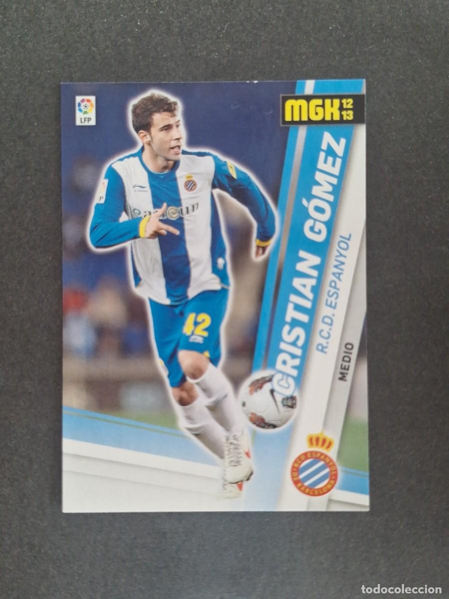 Cromos de f&uacute;tbol: L2 CRISTIAN GOMEZ R. C. D. ESPA&Ntilde;OL 118 PANINI MEGACRACKS 2012 2013 12 13