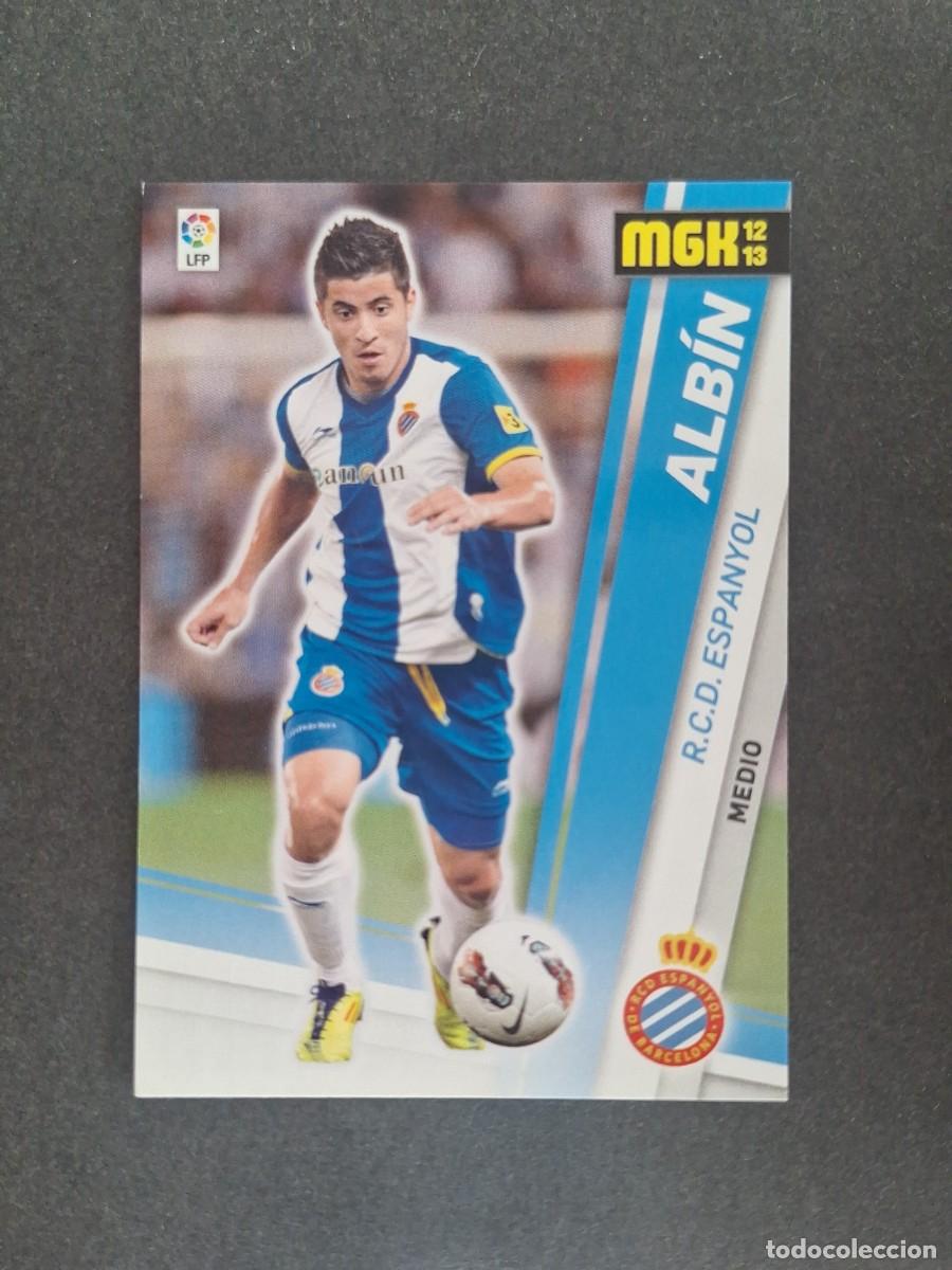 Cromos de f&uacute;tbol: L2 ALBIN R. C. D. ESPA&Ntilde;OL 120 PANINI MEGACRACKS 2012 2013 12 13