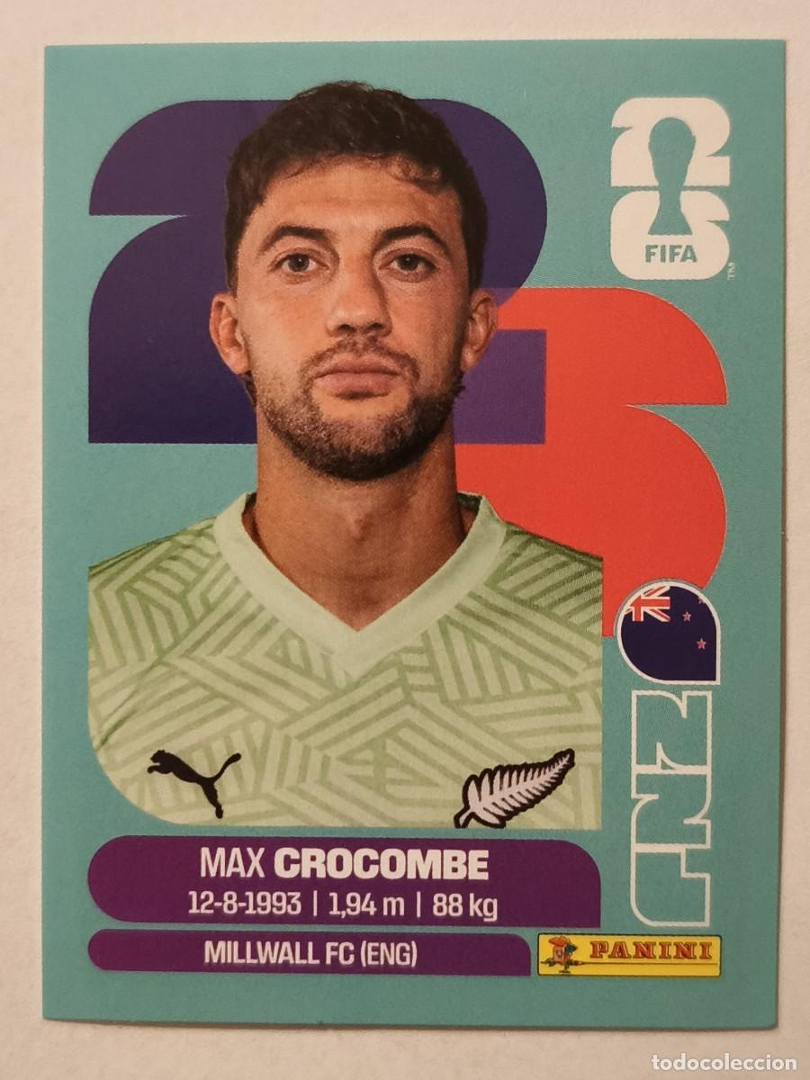 Cromos de f&uacute;tbol: #NZL 2 CROCOMBE (NUEVA ZELANDA) MUNDIAL 2026 PANINI