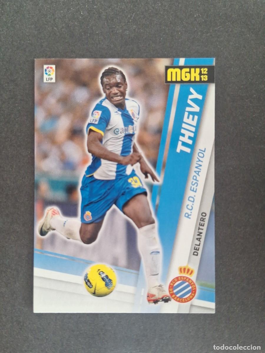Cromos de f&uacute;tbol: L2 THIEVY R. C. D. ESPA&Ntilde;OL 123 PANINI MEGACRACKS 2012 2013 12 13