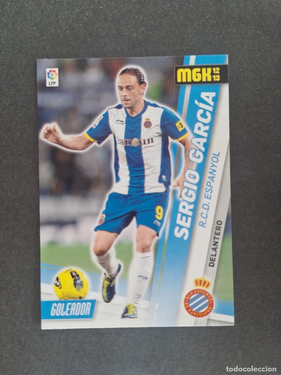 Cromos de f&uacute;tbol: L2 SERGIO GARCIA R. C. D. ESPA&Ntilde;OL 126 PANINI MEGACRACKS 2012 2013 12 13