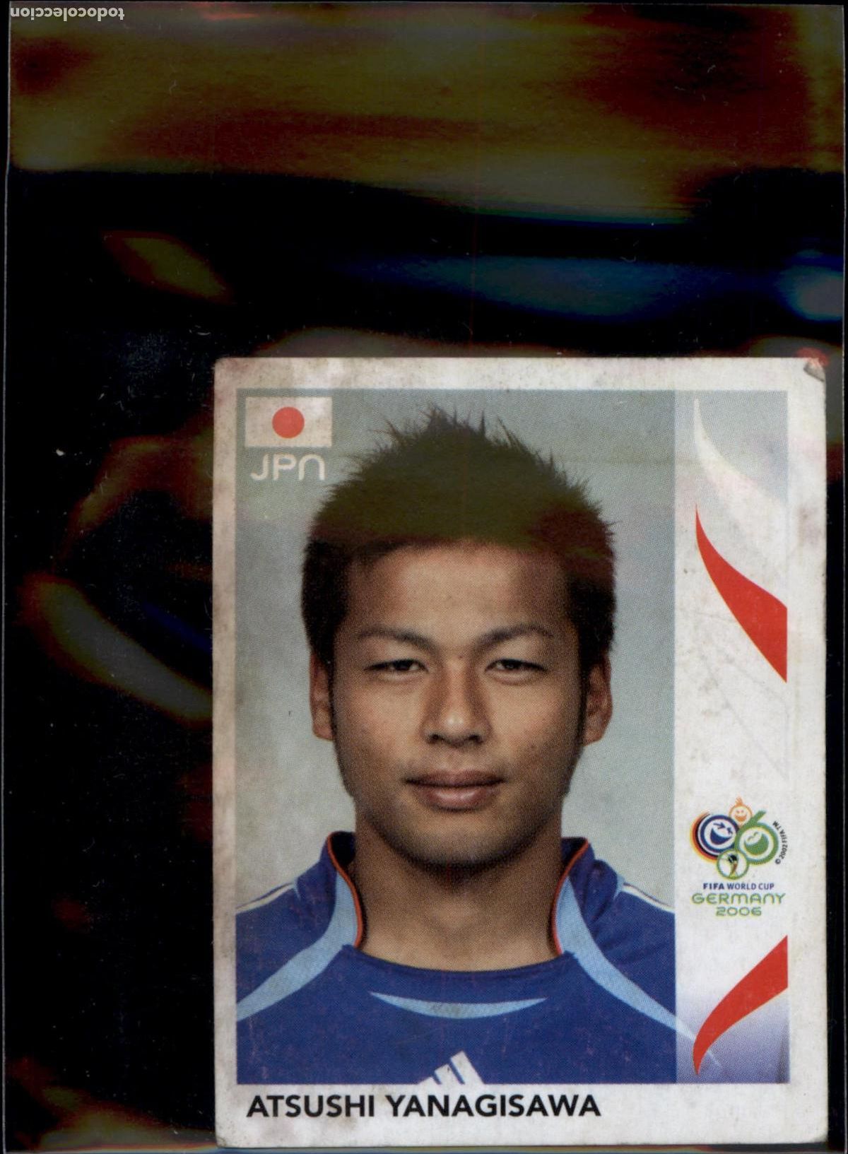 Cromos de f&uacute;tbol: Atsushi Yanagisawa N&ordm; 453 Jap&oacute;n Mundial Alemania 2006 Panini 06 Fifa World Cup Germany
