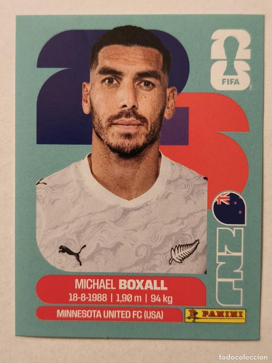 Cromos de f&uacute;tbol: #NZL 4 BOXALL (NUEVA ZELANDA) MUNDIAL 2026 PANINI