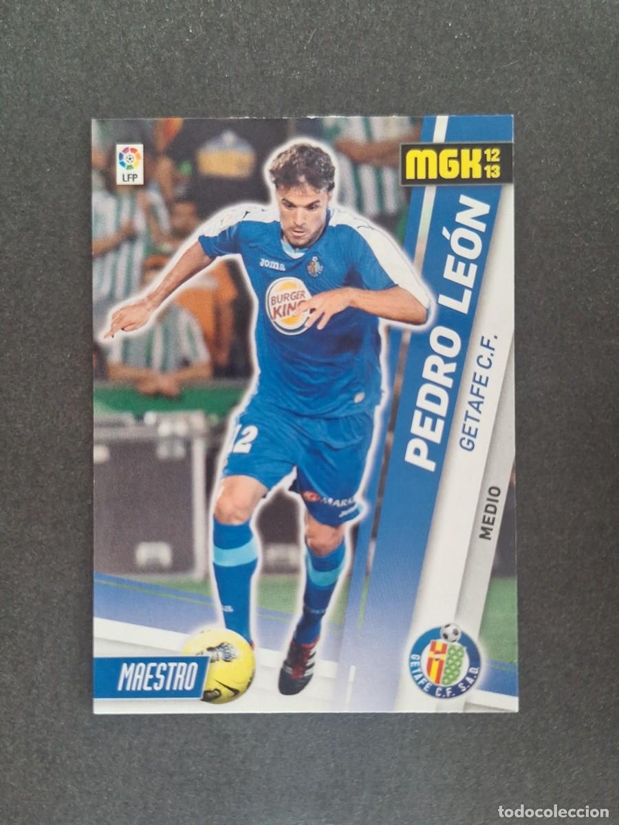 Cromos de f&uacute;tbol: L2 PEDRO LEON GETAFE C. F. 139 PANINI MEGACRACKS 2012 2013 12 13