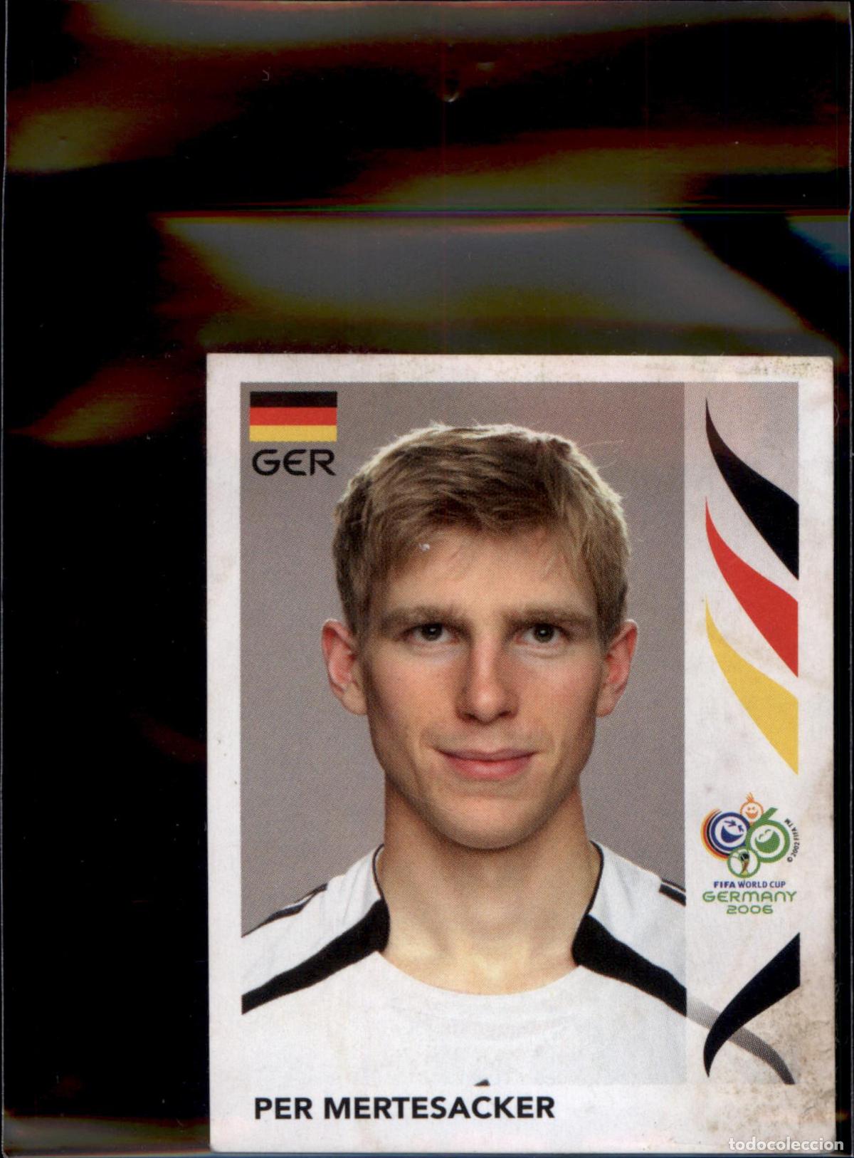 Cromos de f&uacute;tbol: Per Mertesacker N&ordm; 23 Alemania Mundial Alemania 2006 Panini 06 Fifa World Cup Germany