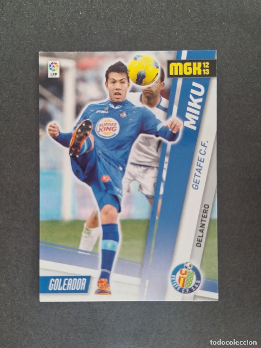 Cromos de f&uacute;tbol: L2 MIKU GETAFE C. F. 143 PANINI MEGACRACKS 2012 2013 12 13