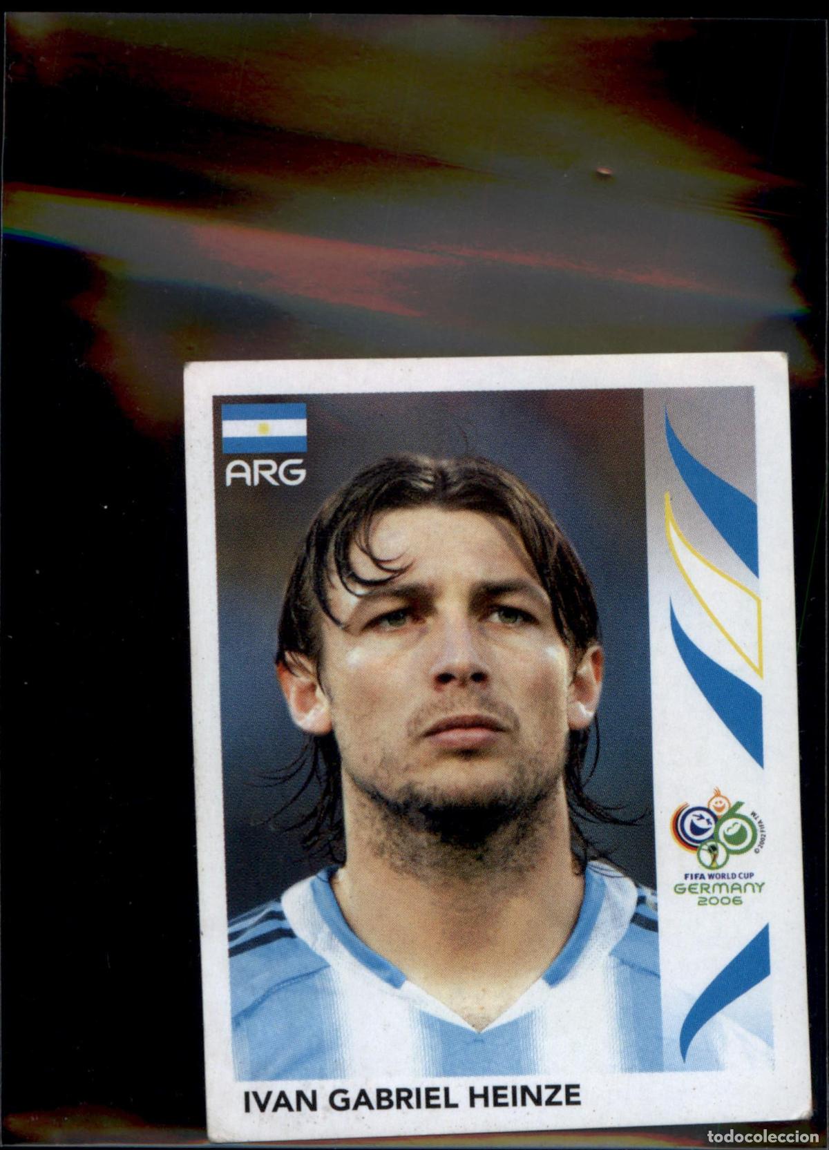 Cromos de f&uacute;tbol: Iv&aacute;n Gabriel Heinze N&ordm; 174 Argentina Mundial Alemania 2006 Panini 06 Fifa World Cup Germany