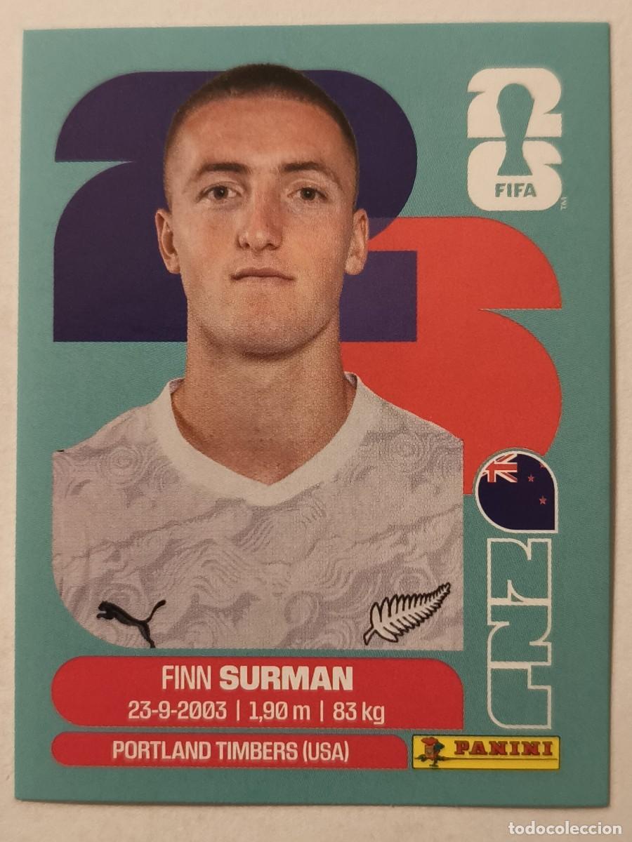 Cromos de f&uacute;tbol: #NZL 9 SURMAN (NUEVA ZELANDA) MUNDIAL 2026 PANINI