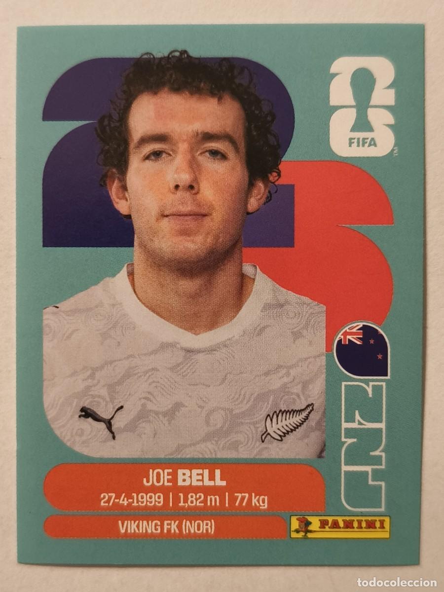 Cromos de f&uacute;tbol: #NZL 10 BELL (NUEVA ZELANDA) MUNDIAL 2026 PANINI