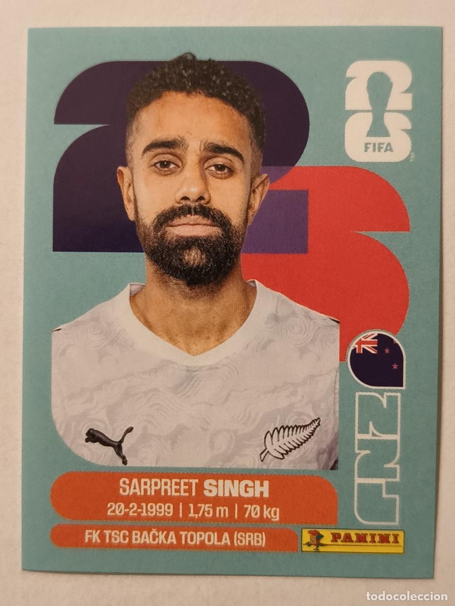 Cromos de f&uacute;tbol: #NZL 11 SINGH (NUEVA ZELANDA) MUNDIAL 2026 PANINI