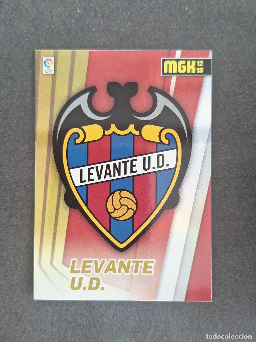 Cromos de f&uacute;tbol: L2 ESCUDO LEVANTE U. D. 163 PANINI MEGACRACKS 2012 2013 12 13