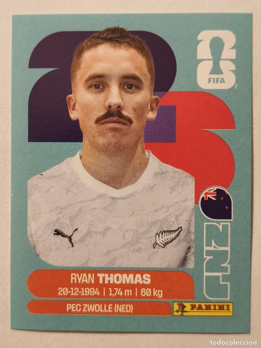 Cromos de f&uacute;tbol: #NZL 12 THOMAS (NUEVA ZELANDA) MUNDIAL 2026 PANINI