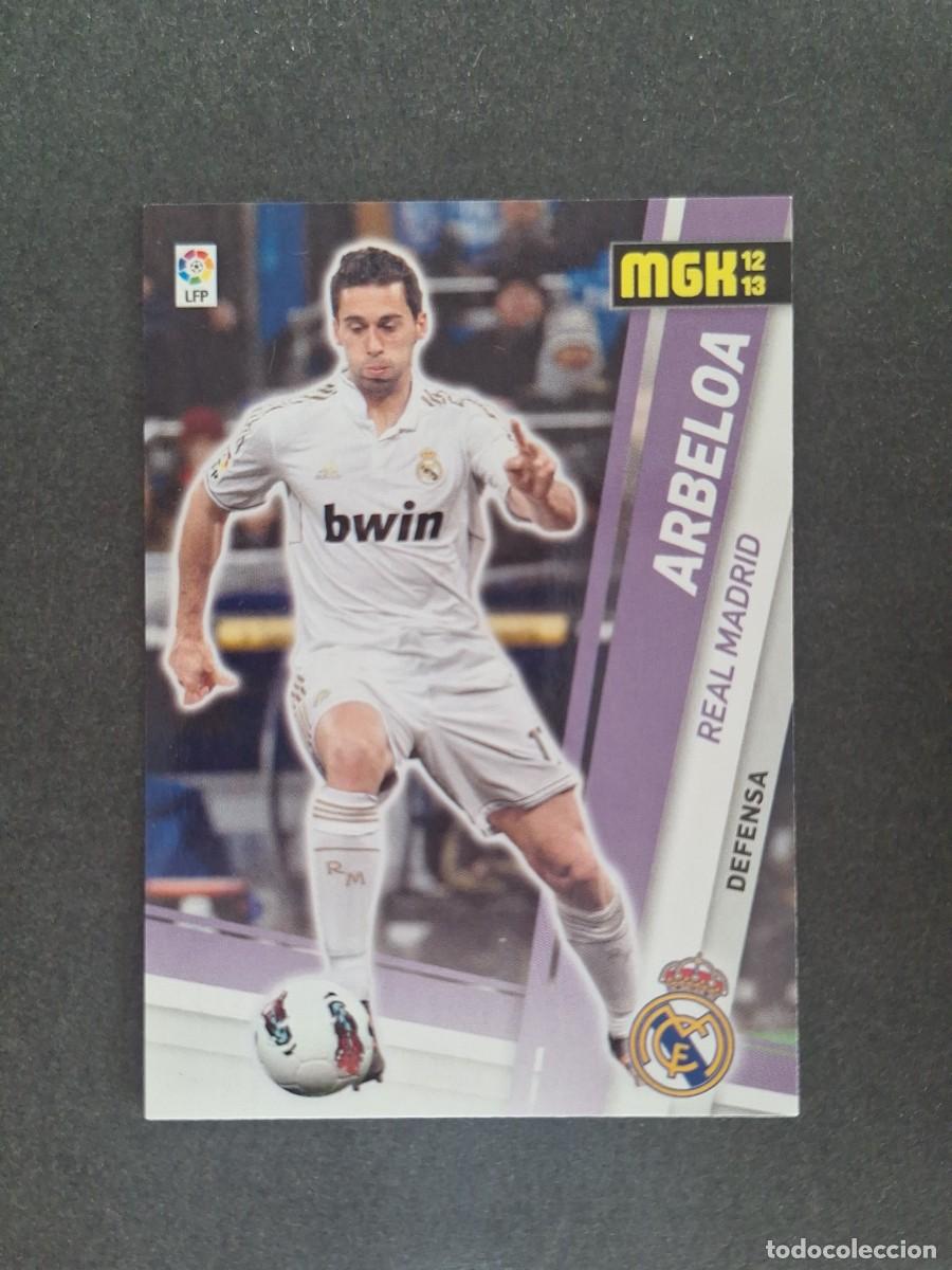 Cromos de f&uacute;tbol: L2 ARBELOA REAL MADRID 183 PANINI MEGACRACKS 2012 2013 12 13