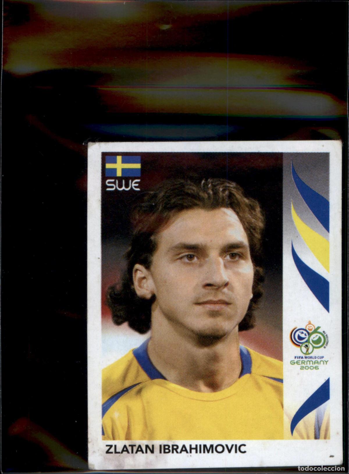 Cromos de f&uacute;tbol: Zlatan Ibrahimovic N&ordm; 166 Suecia Mundial Alemania 2006 Panini 06 Fifa World Cup Germany