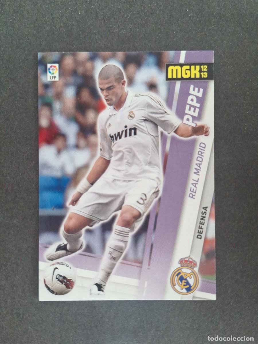 Cromos de f&uacute;tbol: L2 PEPE REAL MADRID 184 PANINI MEGACRACKS 2012 2013 12 13