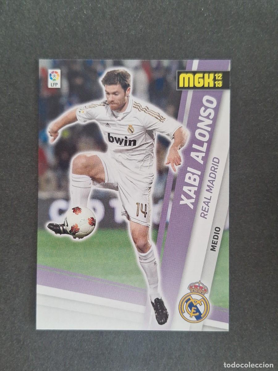 Cromos de f&uacute;tbol: L2 XABI ALONSO REAL MADRID 190 PANINI MEGACRACKS 2012 2013 12 13