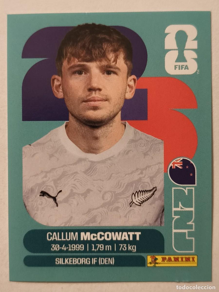 Figurine di Calcio: #NZL 19 MCCOWATT (NUEVA ZELANDA) MUNDIAL 2026 PANINI