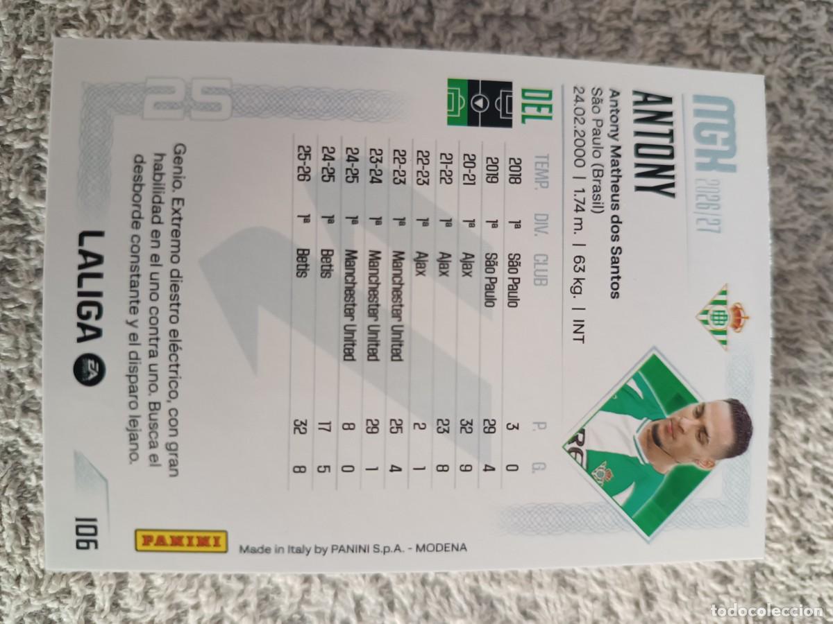 Cromos de f&uacute;tbol: MEGACRACKS 2026-2027 106