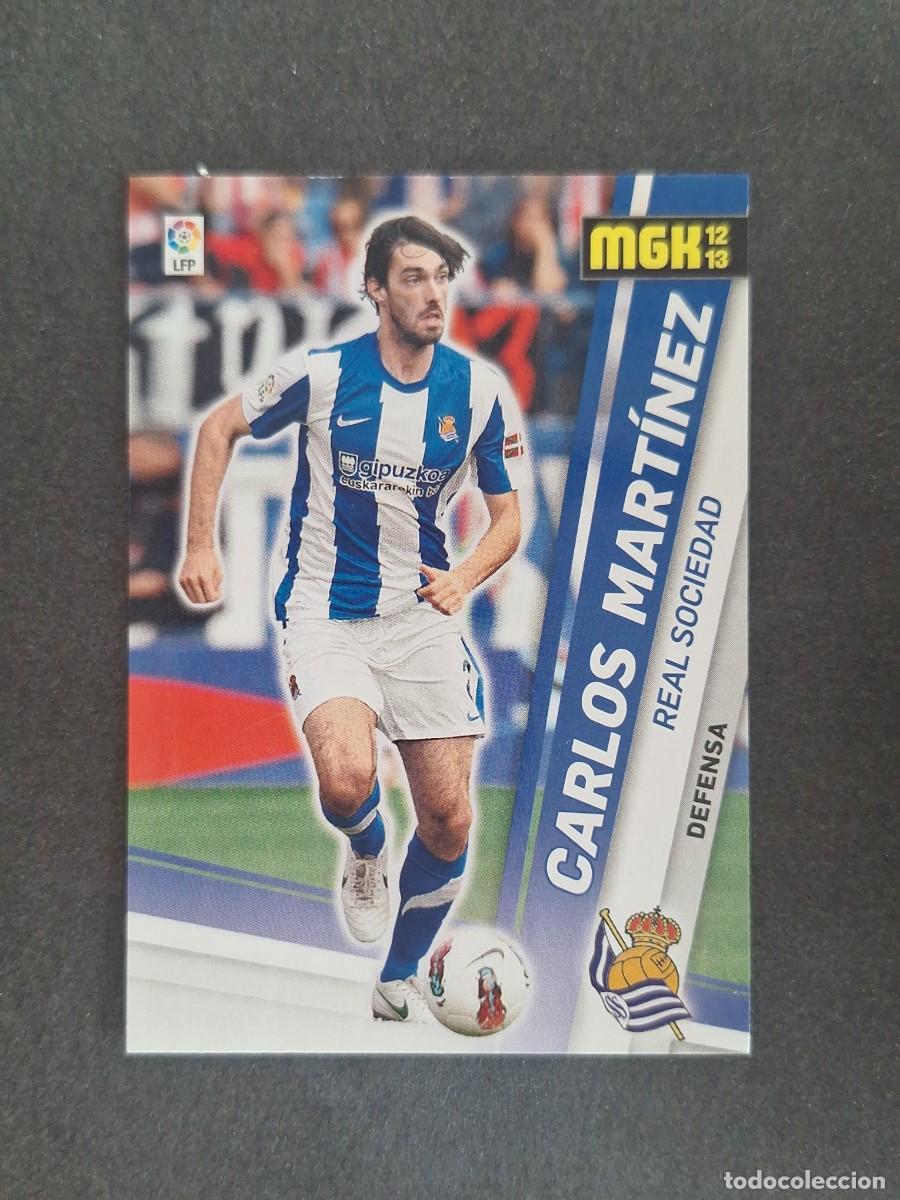 Cromos de f&uacute;tbol: L2 CARLOS MARTINEZ REAL SOCIEDAD 274 PANINI MEGACRACKS 2012 2013 12 13