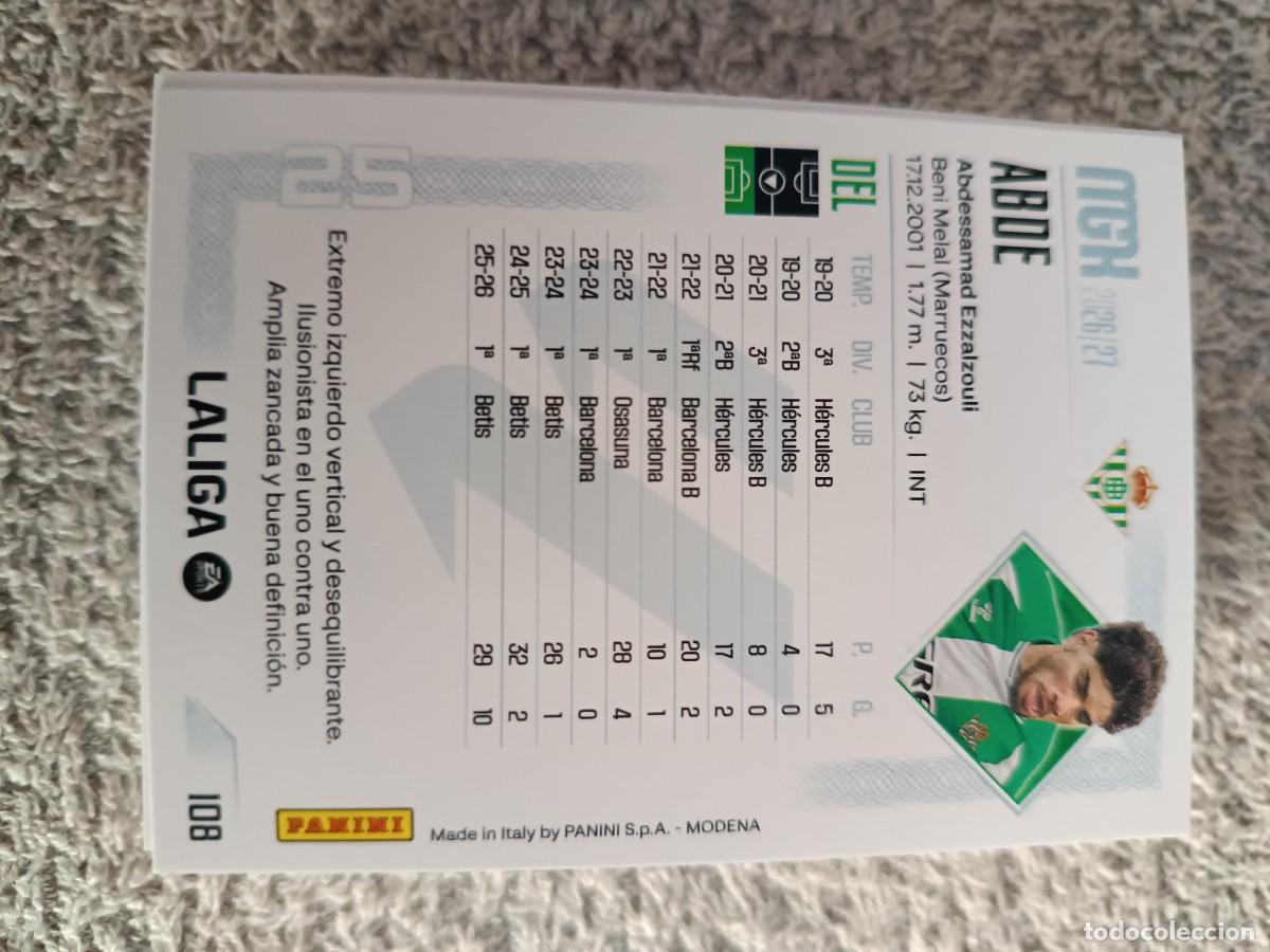 Cromos de f&uacute;tbol: MEGACRACKS 2026-2027 108