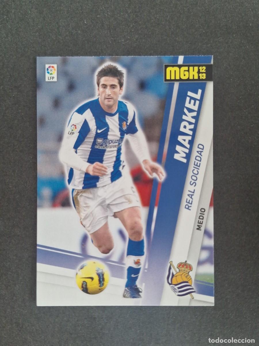 Cromos de f&uacute;tbol: L2 MARKEL REAL SOCIEDAD 281 PANINI MEGACRACKS 2012 2013 12 13