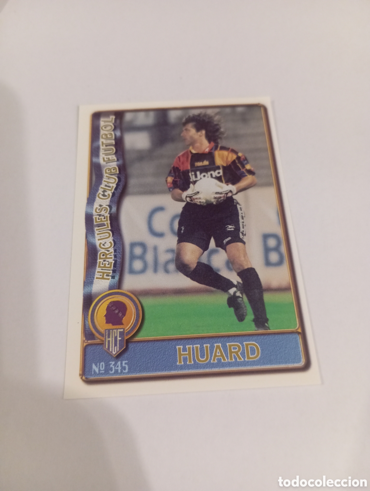 Cromos de f&uacute;tbol: 345 HUARD H&eacute;rcules 96 97 MUNDICROMO FICHAS LIGA 1996 1997