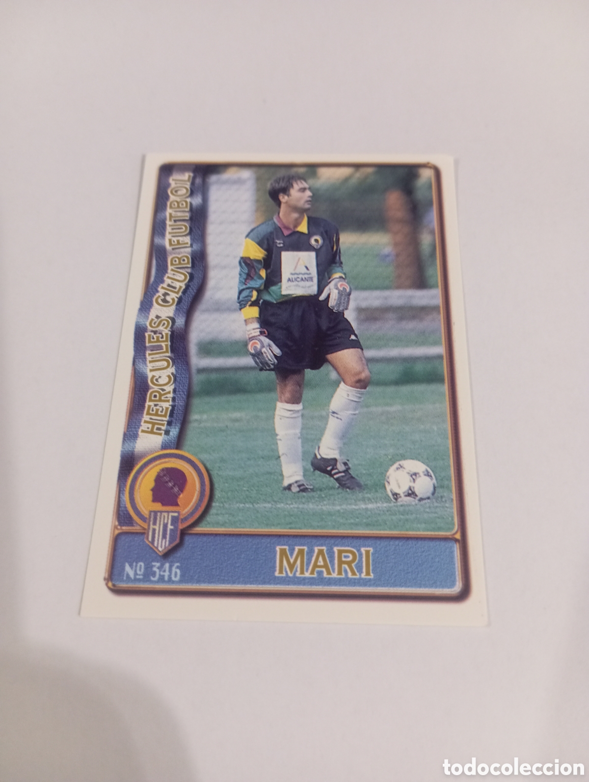 Cromos de f&uacute;tbol: 346 MARI H&eacute;rcules 96 97 MUNDICROMO FICHAS LIGA 1996 1997