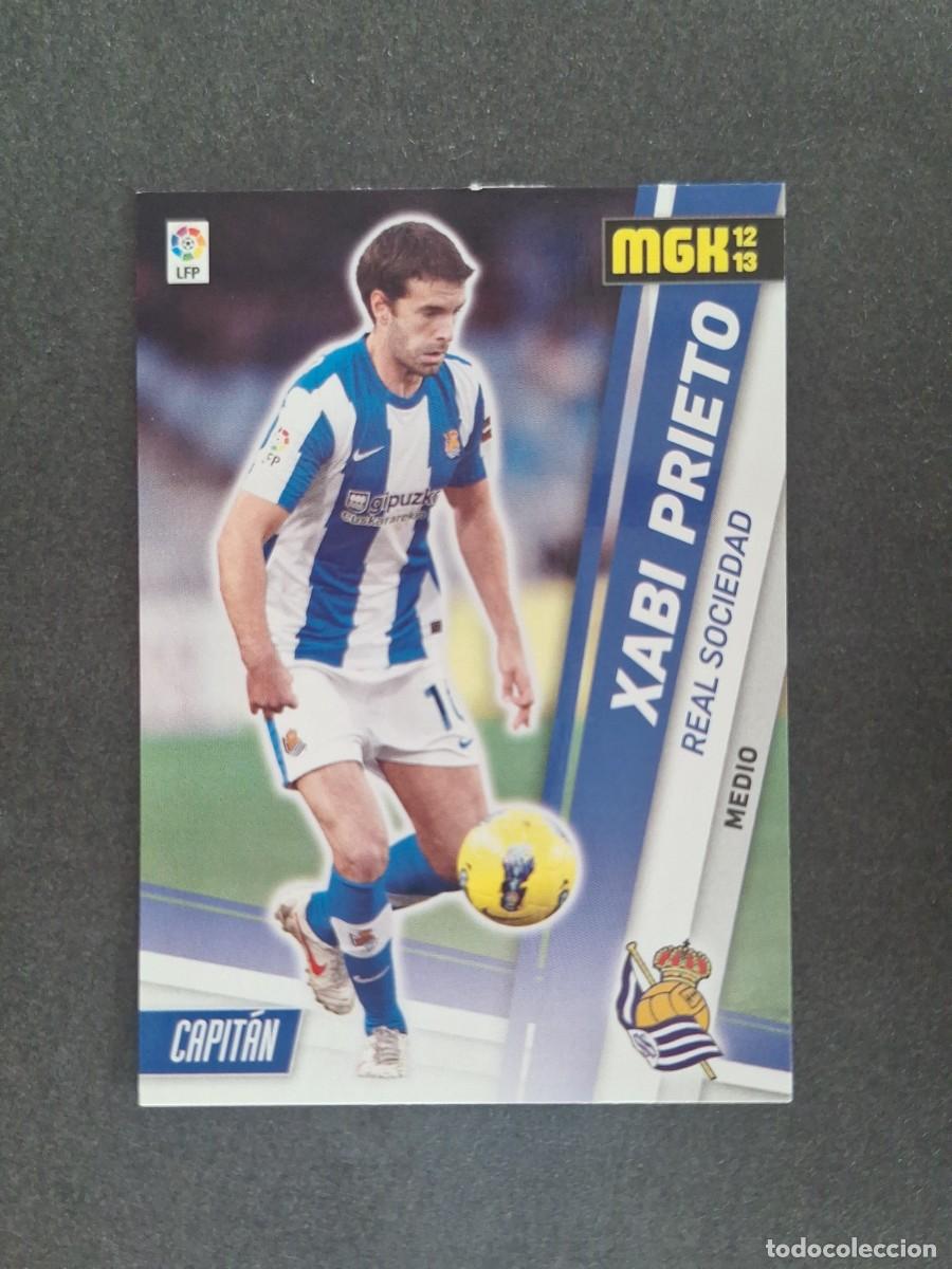 Cromos de f&uacute;tbol: L2 XABI PRIETO REAL SOCIEDAD 283 PANINI MEGACRACKS 2012 2013 12 13