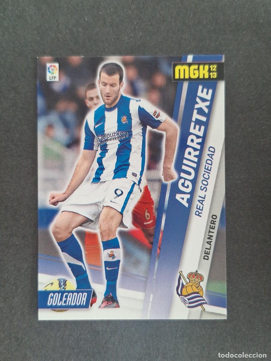 Cromos de f&uacute;tbol: L2 AGUIRRETXE REAL SOCIEDAD 287 PANINI MEGACRACKS 2012 2013 12 13