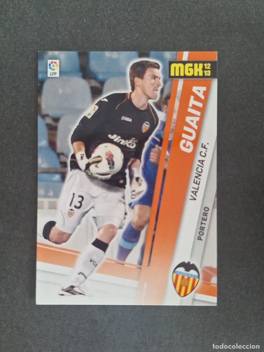 Cromos de f&uacute;tbol: L2 GUAITA VALENCIA C. F. 308 PANINI MEGACRACKS 2012 2013 12 13
