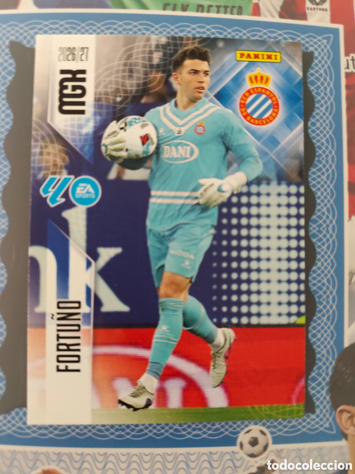 Cromos de f&uacute;tbol: MEGACRACKS 2026 2027 26 27 - PANINI - N&ordm; 165 FORTU&Ntilde;O ESPANYOL