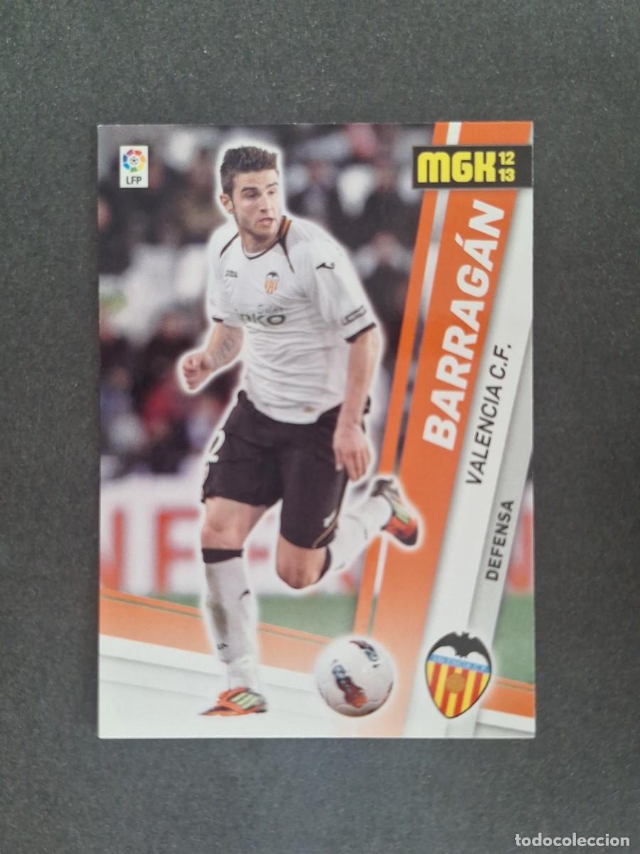 Cromos de f&uacute;tbol: L2 BARRAGAN VALENCIA C. F. 310 PANINI MEGACRACKS 2012 2013 12 13