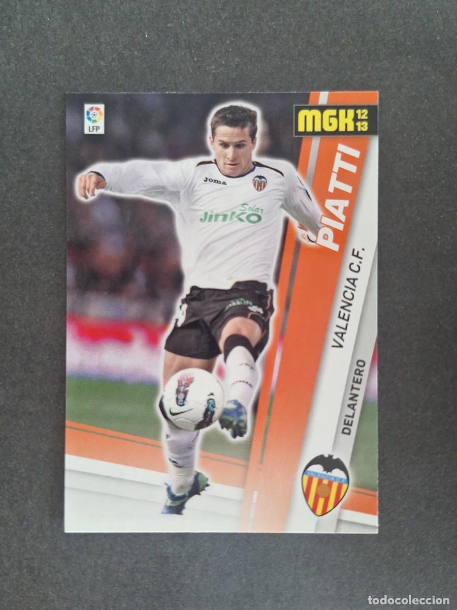 Cromos de f&uacute;tbol: L2 PIATTI VALENCIA C. F. 323 PANINI MEGACRACKS 2012 2013 12 13