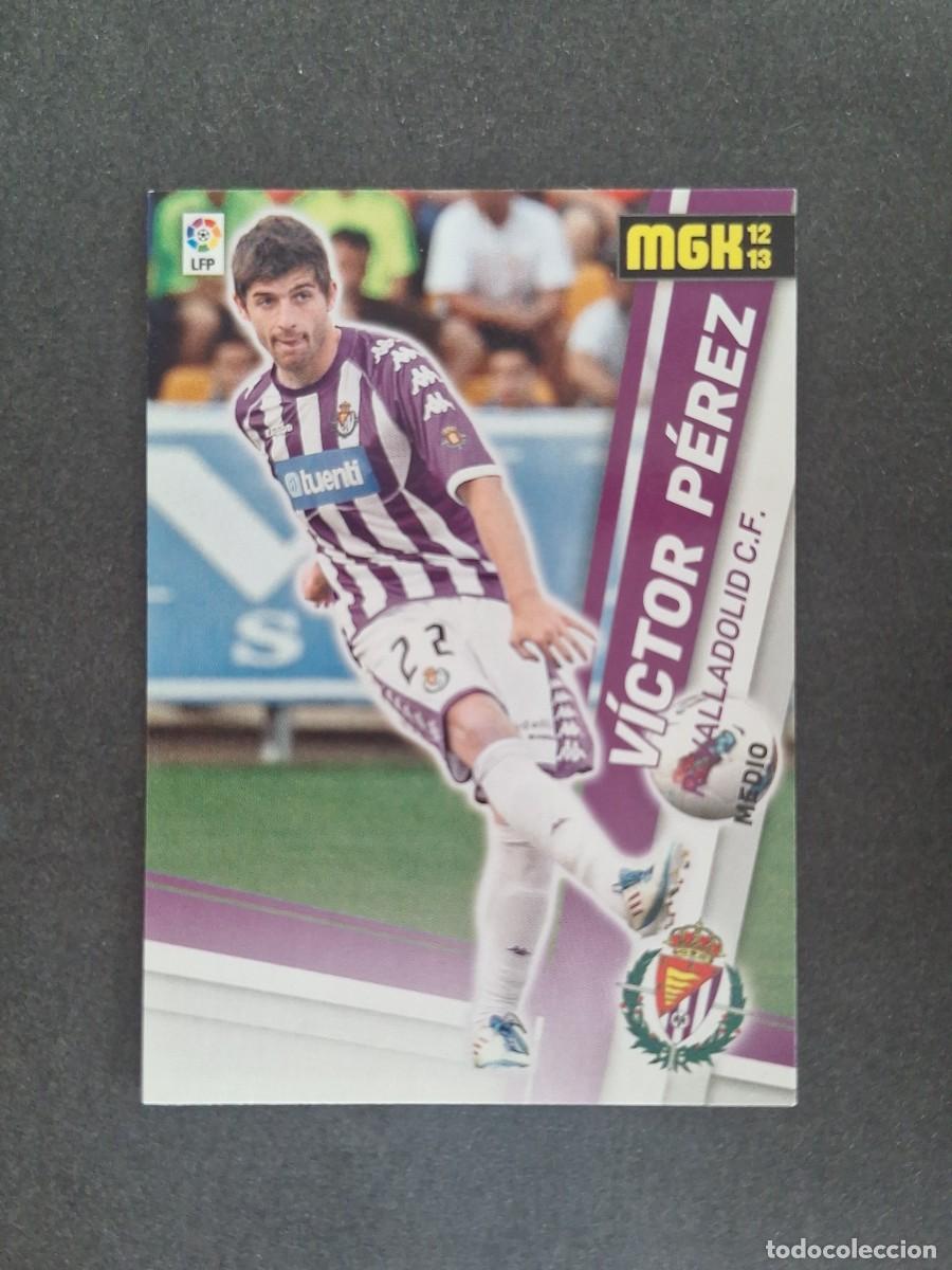 Cromos de f&uacute;tbol: L2 VICTOR PEREZ REAL VALLADOLID 335 PANINI MEGACRACKS 2012 2013 12 13