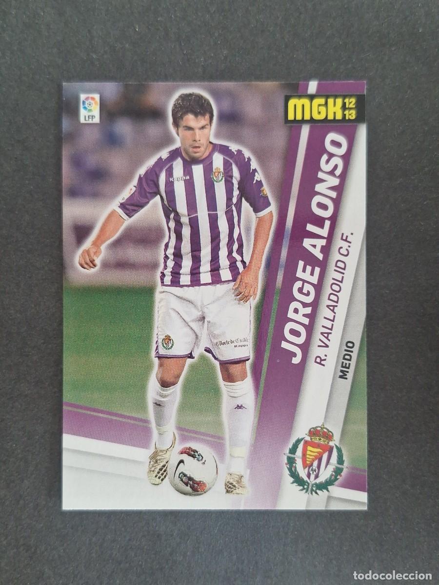 Cromos de f&uacute;tbol: L2 JORGE ALONSO REAL VALLADOLID 336 PANINI MEGACRACKS 2012 2013 12 13