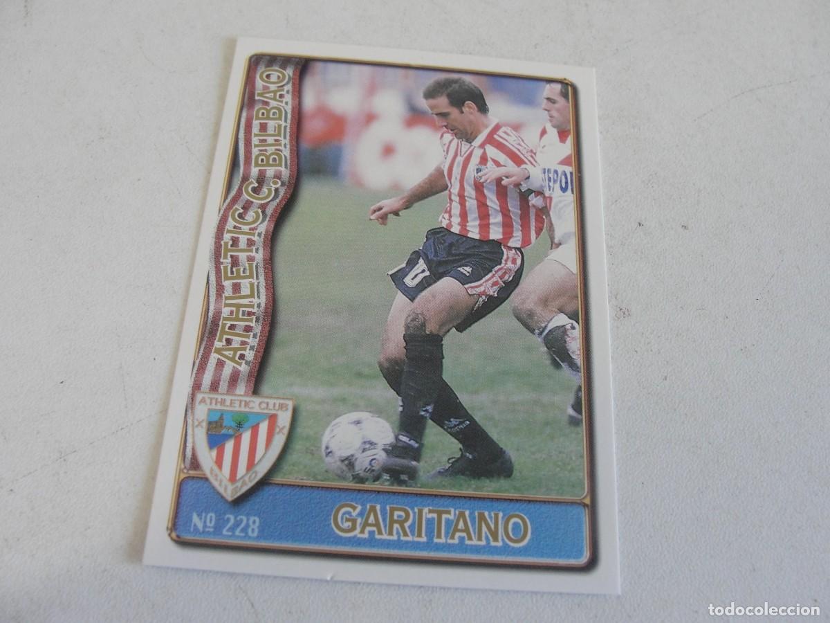 Cromos de f&uacute;tbol: FICHAS LIGA MUNDICROMO 96 97 - BAJA - ATHLETIC CLUB 228 - GARITANO - DE TIENDA